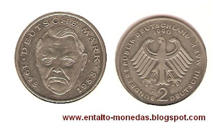 Moneda de 2 Marcos - ALEMANIA - Km#170 | Catalogo de Monedas